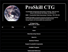 Tablet Screenshot of pro-skillgroup.com